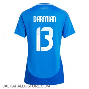 Italia Matteo Darmian #13 Kotipaita Naisten EM-Kisat 2024 Lyhythihainen